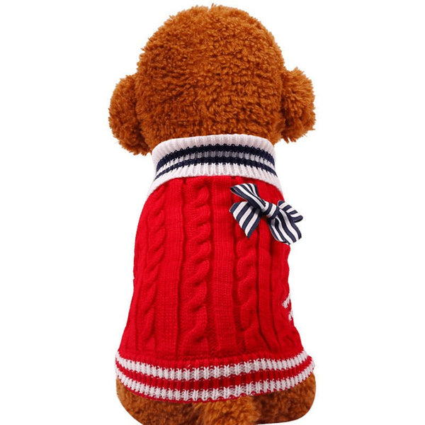Ready Stock Wholesale & OEM Navy Pet Knitted Sweater - Feisuo Pet