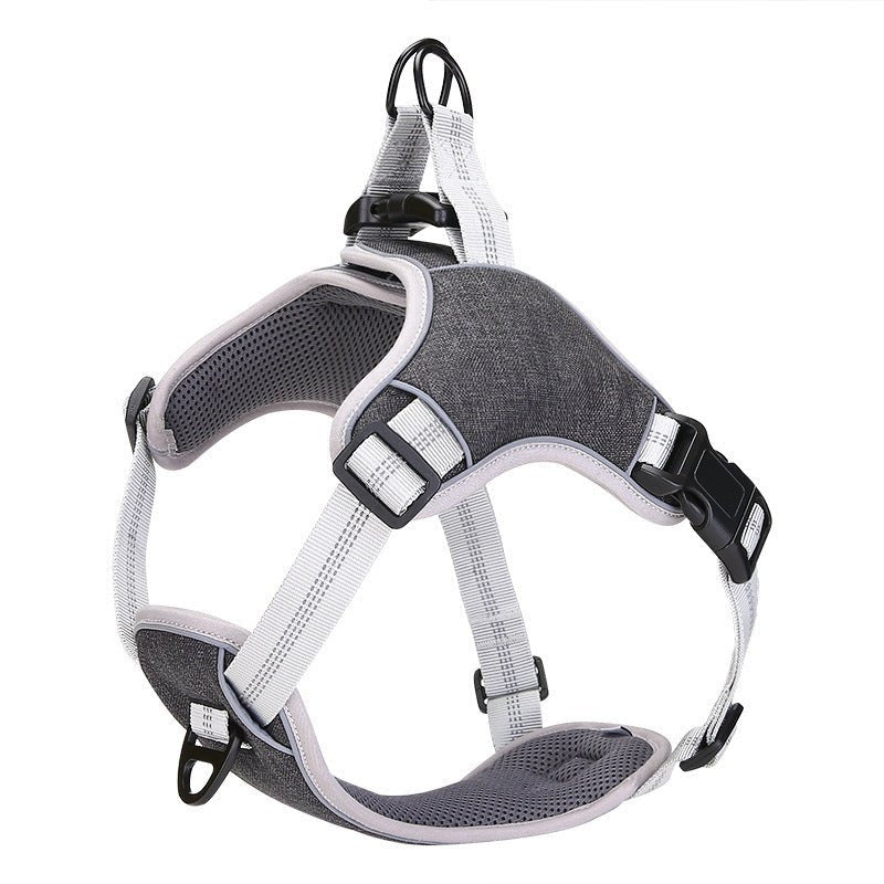 Ready Stock Wholesale & OEM Oxford Cloth Reflective Dog Harness Vest - Feisuo Pet