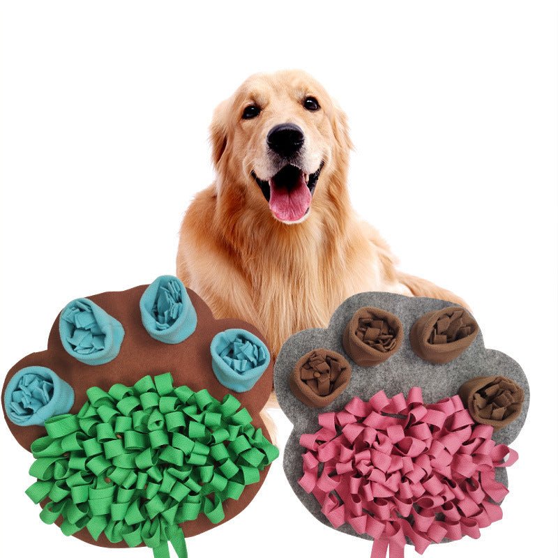 Ready Stock Wholesale & OEM Paw Shape Dog Sniffing Toy Puzzle Smell Pad | Feisuo Pet