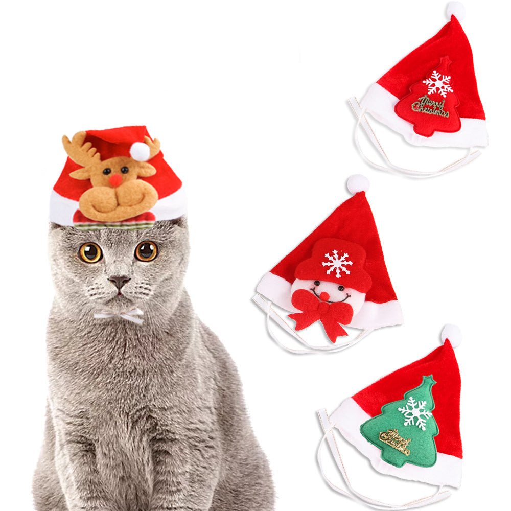 Ready Stock Wholesale & OEM Pet Christmas Hat for Dog Cat Decoration | Feisuo Pet