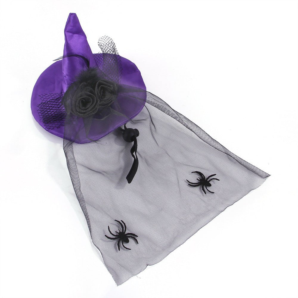 Ready Stock Wholesale & OEM Pet Halloween Hat Spider Headgear - Feisuo Pet