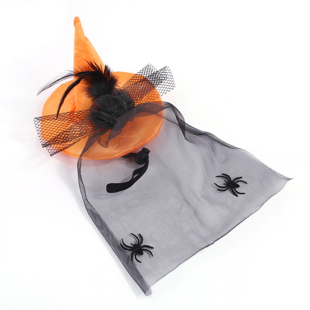 Ready Stock Wholesale & OEM Pet Halloween Hat Spider Headgear - Feisuo Pet