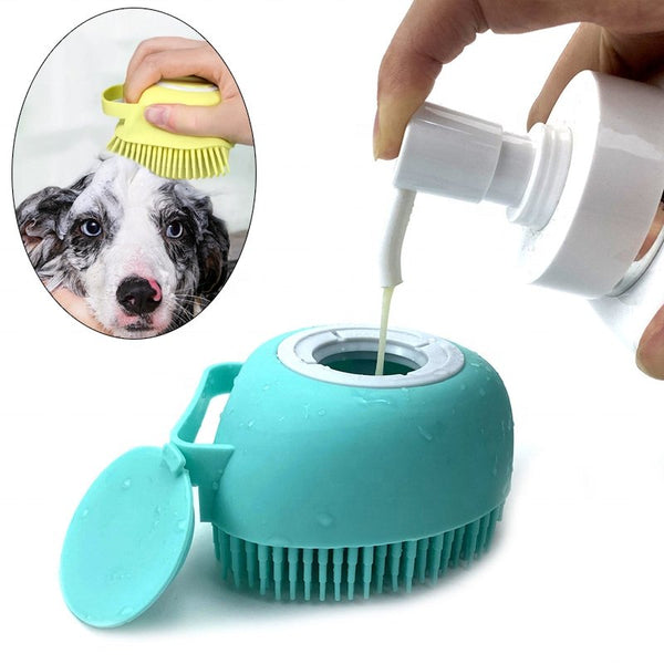 Ready Stock Wholesale & OEM Pet Kids Silicone Shower Brush Add Shower Gel Brush | Feisuo Pet