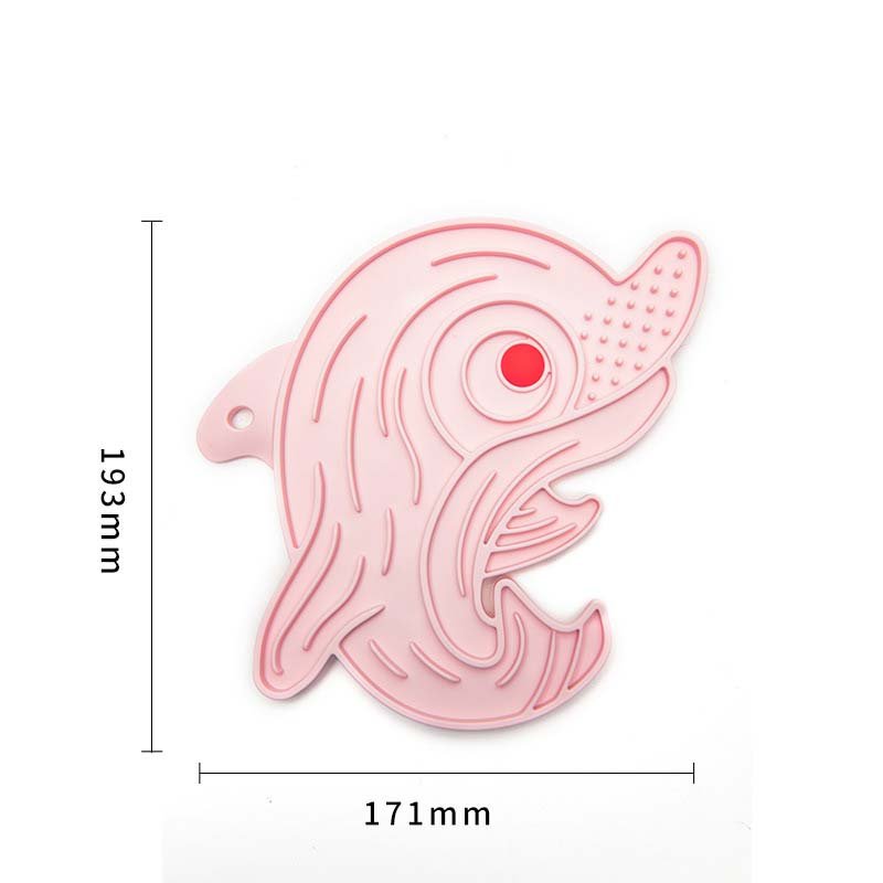 Ready Stock Wholesale & OEM Silica gel Slow Feeder Dog Licking Plate Multi Designs - Feisuo Pet