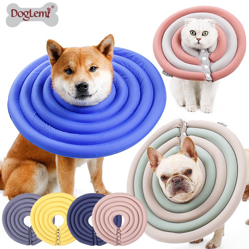 Ready Stock Wholesale & OEM Soft Dog Cat Elizabeth Circle Collar Easy to Use - Feisuo Pet