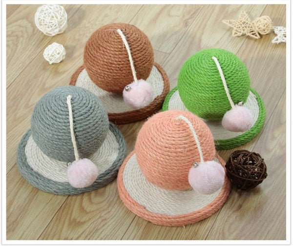Ready Stock Wholesale & OEM Spherical Sisal Cat Scratching Board Toy - Feisuo Pet