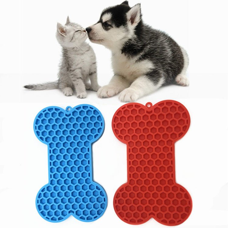 Ready Stock Wholesale & OEM Strong Sucking Food Grade Silicone Slow Feeding Pet Bowl Plate - Feisuo Pet