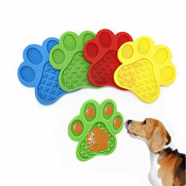 Ready Stock Wholesale & OEM Strong Sucking Food Grade Silicone Slow Feeding Pet Bowl Plate | Feisuo Pet