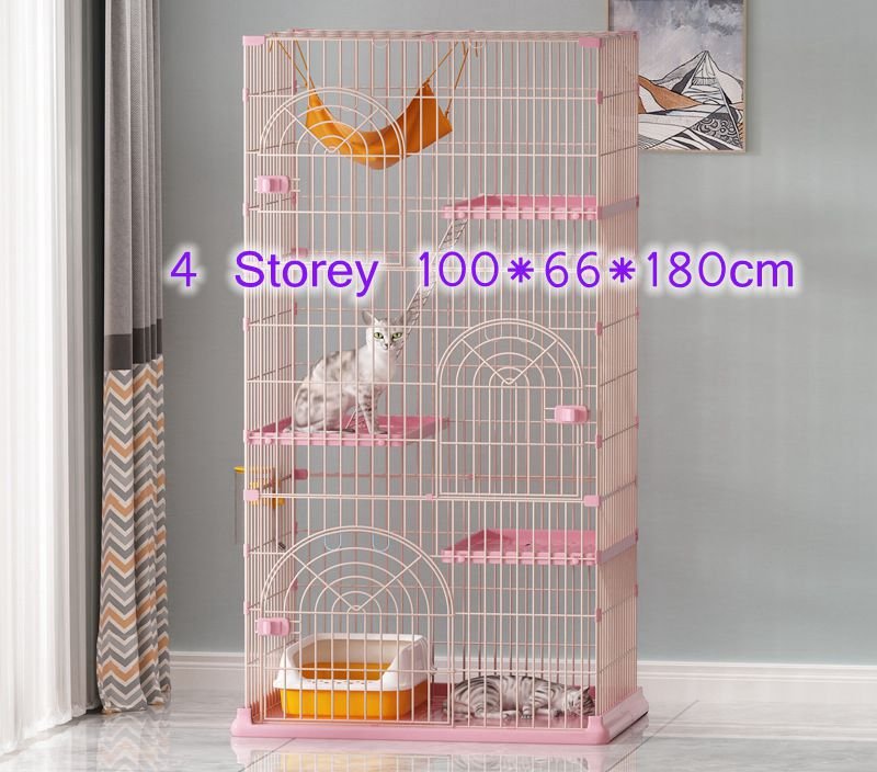 Ready Stock Wholesale OEM Super Large Home Breeding Cat House Cage - Feisuo Pet