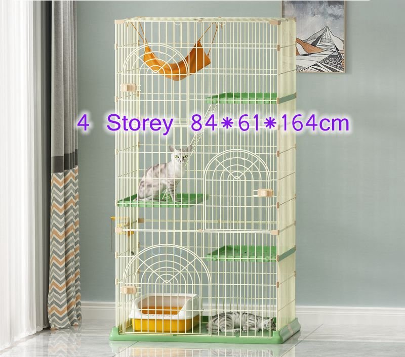 Ready Stock Wholesale OEM Super Large Home Breeding Cat House Cage - Feisuo Pet