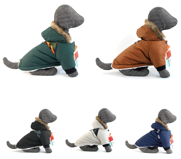 Ready Stock Wholesale & OEM Winter Jackects for Dog Warm Fleece Hoodie Coat | Feisuo Pet