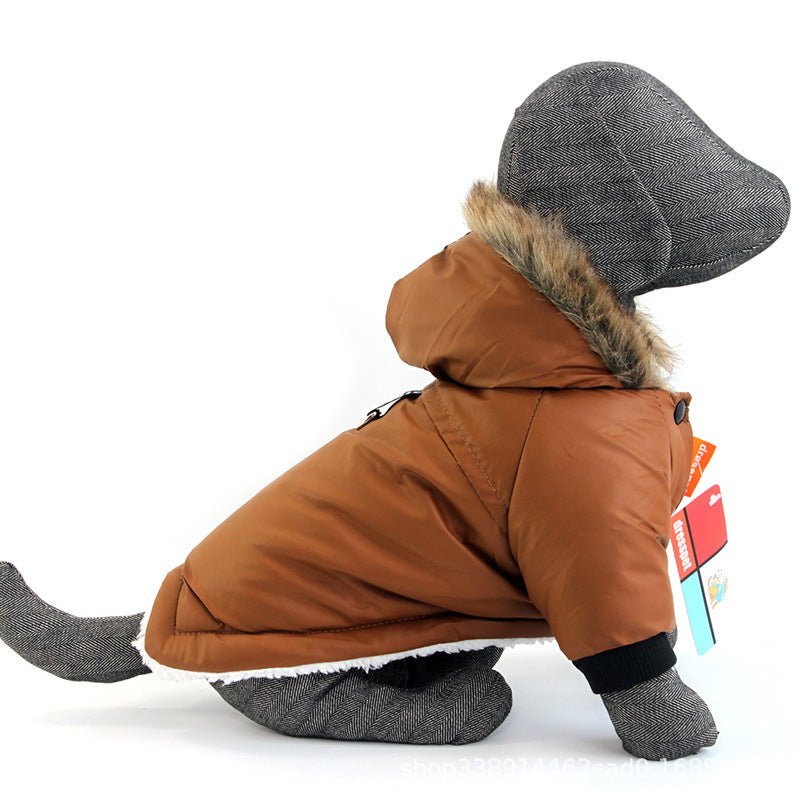 Ready Stock Wholesale & OEM Winter Jackects for Dog Warm Fleece Hoodie Coat - Feisuo Pet