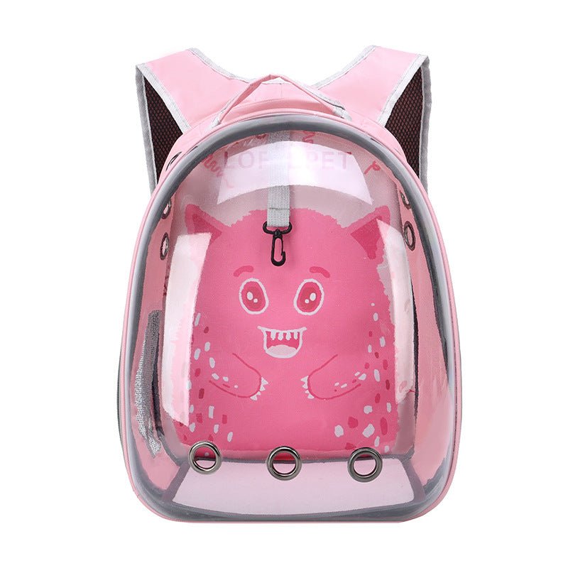 Ready Stock Wholesale & Wholesale Outdoor Pet Backpack Cartoon Design Pet Carrier - Feisuo Pet