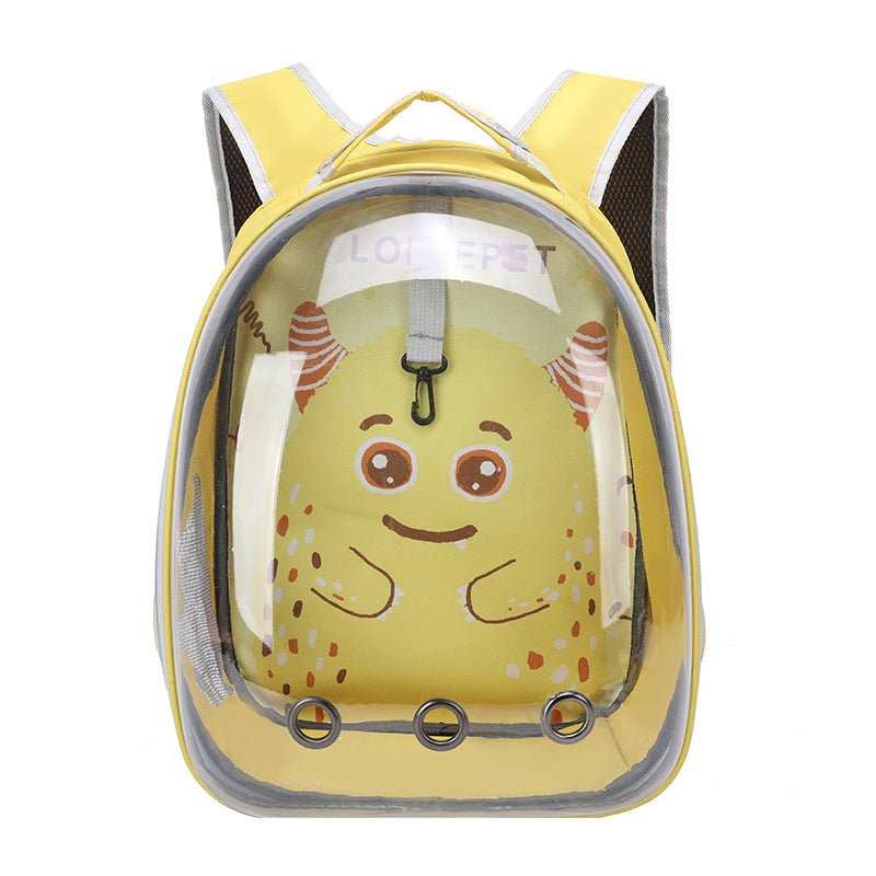 Ready Stock Wholesale & Wholesale Outdoor Pet Backpack Cartoon Design Pet Carrier - Feisuo Pet