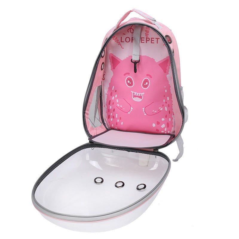 Ready Stock Wholesale & Wholesale Outdoor Pet Backpack Cartoon Design Pet Carrier - Feisuo Pet