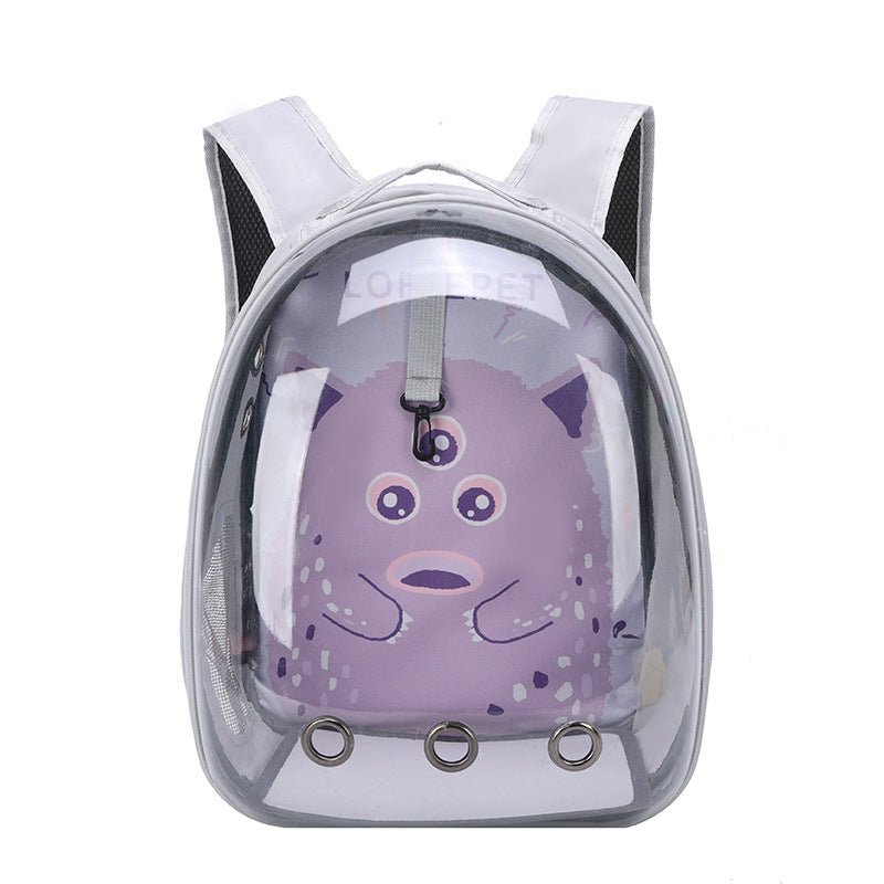 Ready Stock Wholesale & Wholesale Outdoor Pet Backpack Cartoon Design Pet Carrier - Feisuo Pet