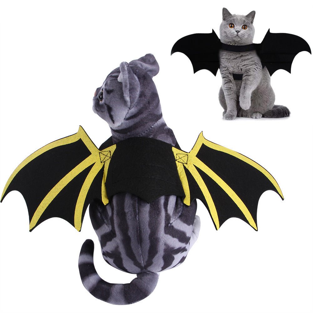 Ready Stocl Wholesale & OEM Halloween Pet Clothing Bat Wings Dog Harness - Feisuo Pet