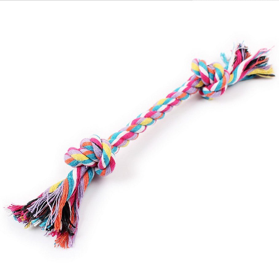 Wholesale & OEM Hot Sale Double Knot Dog Chew Interactive Dog Rope Toy - Feisuo Pet